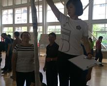 云南国税干部投稿：参加系统举办的培训拓展，智力与体力的一次释放。”
